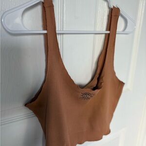 Forever 21 Brown Crop Top